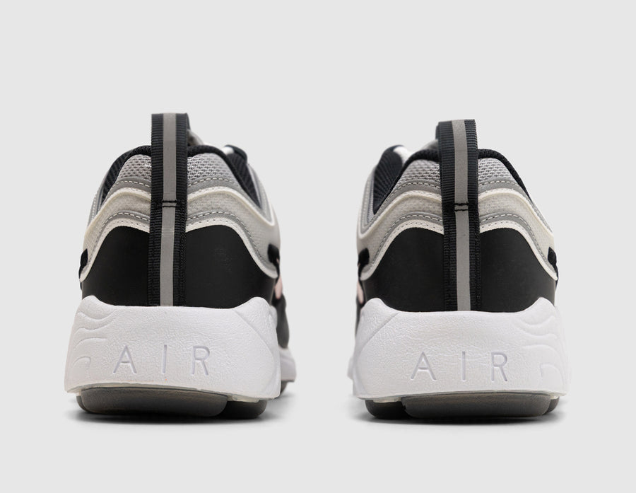 Nike Air Zoom Spiridon Metallic Silver / Sport Red - Black