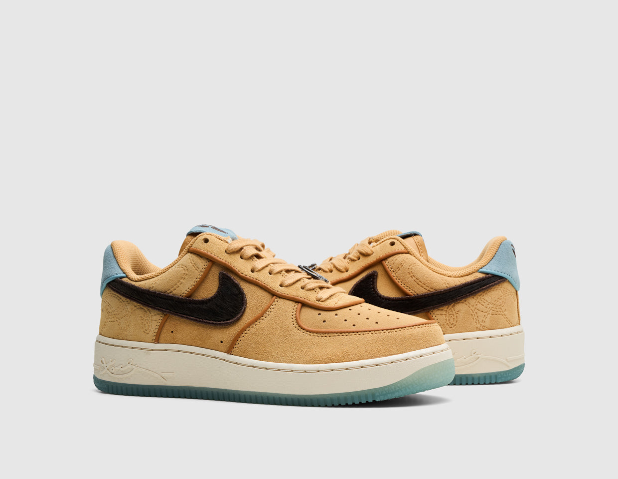 Kobe Bryant×Nike Air Force 1 Low Protro Nike Kobe Air Force 1 Low Protro Twine / Baroque Brown - Flax