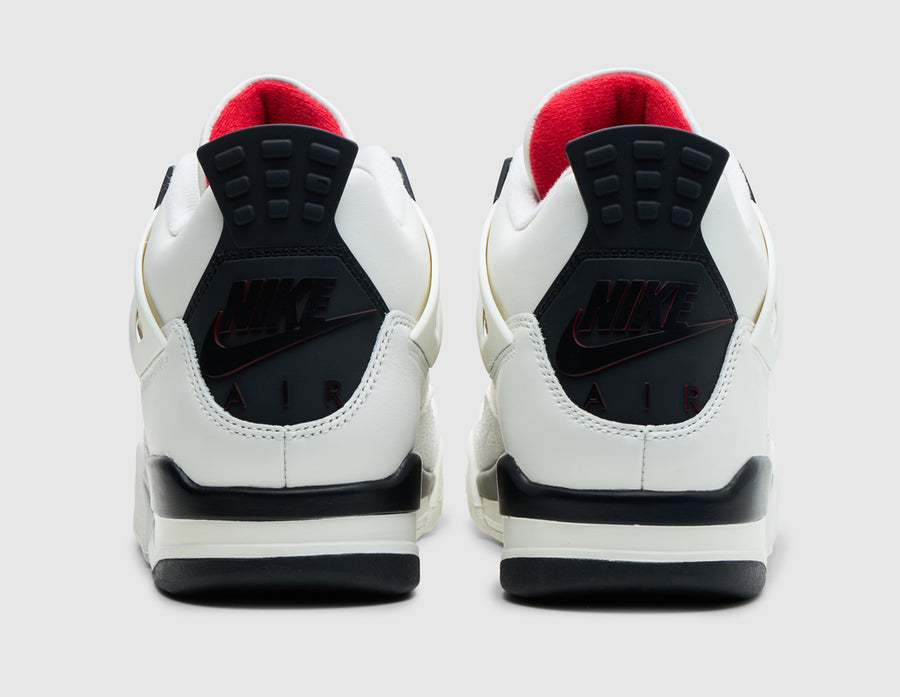 Jordan 4 Retro OG FC Sail / Black - University Red