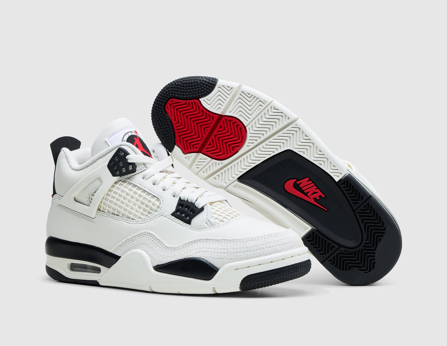Jordan 4 Retro OG FC Sail / Black - University Red