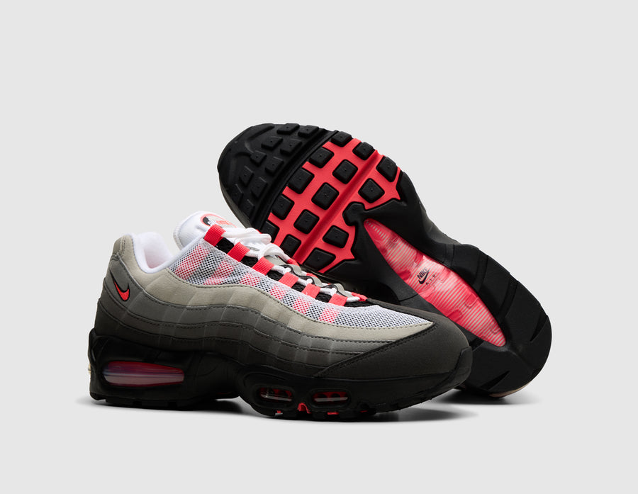 Nike Air Max 95 OG Black / Solar Red - Medium Ash