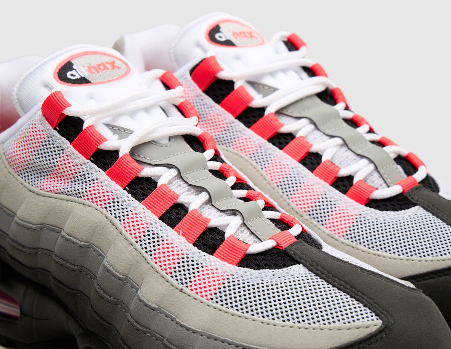 Nike Air Max 95 OG Black / Solar Red - Medium Ash