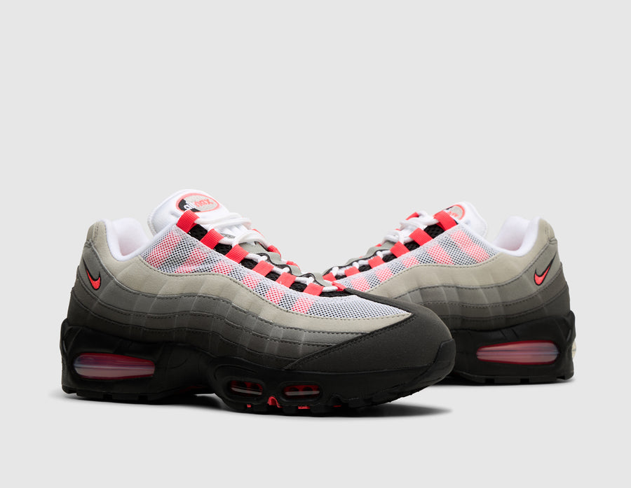 Nike Air Max 95 OG Black / Solar Red - Medium Ash