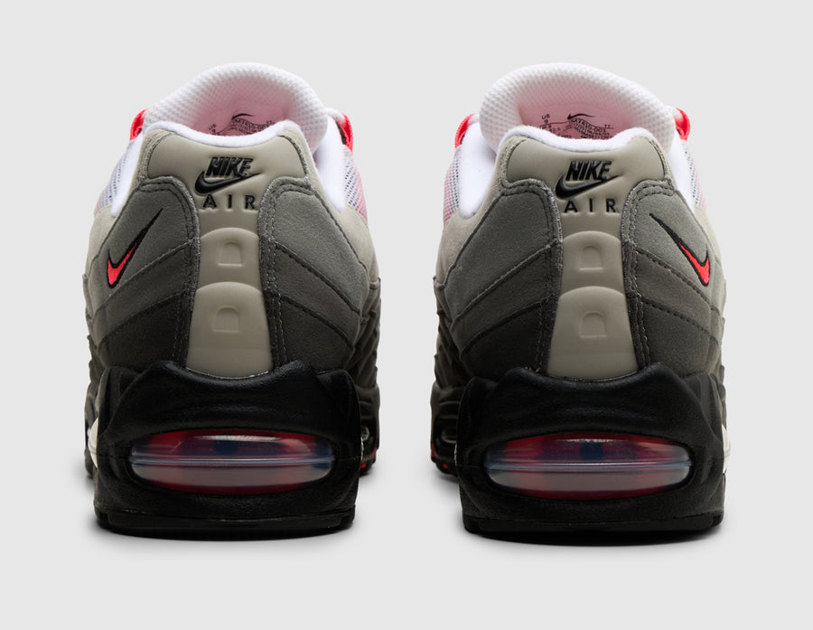 Nike Air Max 95 OG Black / Solar Red - Medium Ash