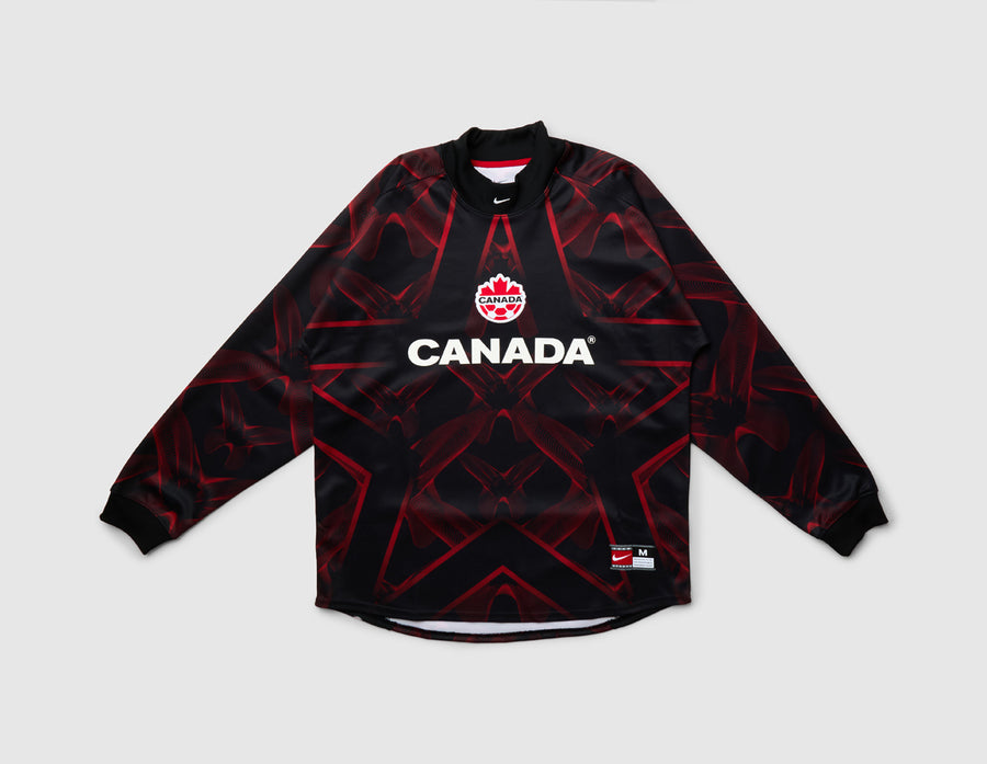 Nike Canada Goalkeeper Jersey Black / Sport Red - White