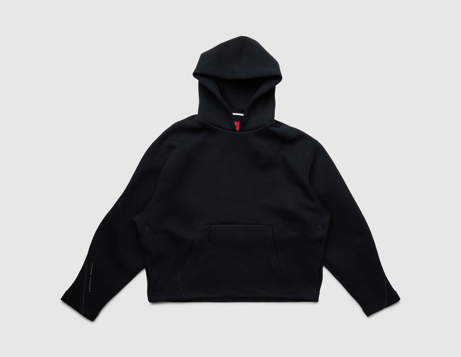 Nike Tech Ergonomic Pullover Hoodie Black / Black