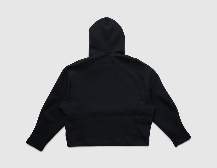 Nike Tech Ergonomic Pullover Hoodie Black / Black
