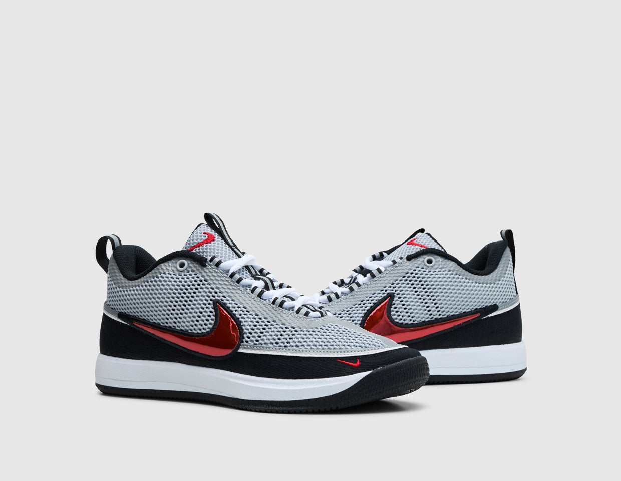 Nike Book 2 SP Metallic Silver / Sport Red - Black – size? Canada