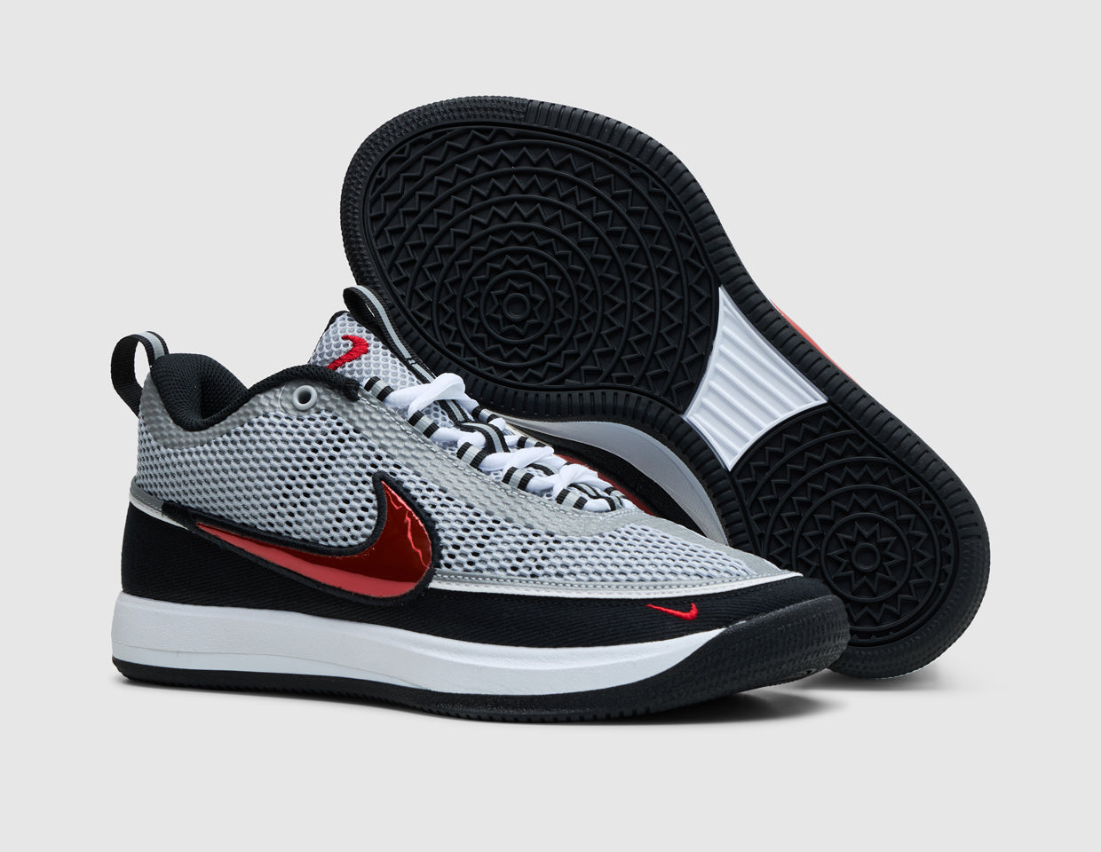 Nike Book 2 SP Metallic Silver / Sport Red - Black – size? Canada