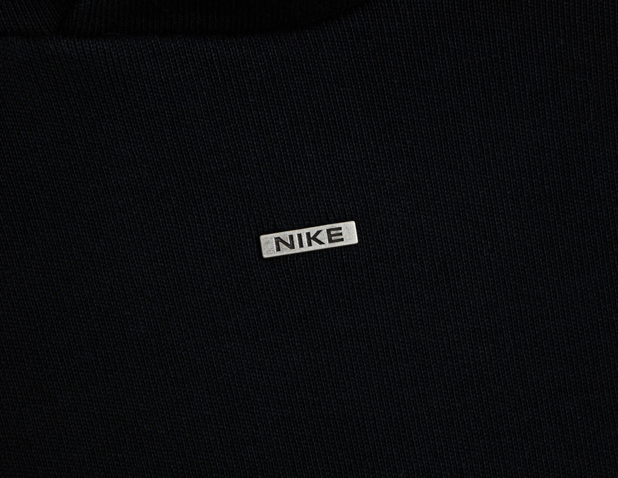 Nike Double Zero Fleece Hoodie Black / Ice Silver