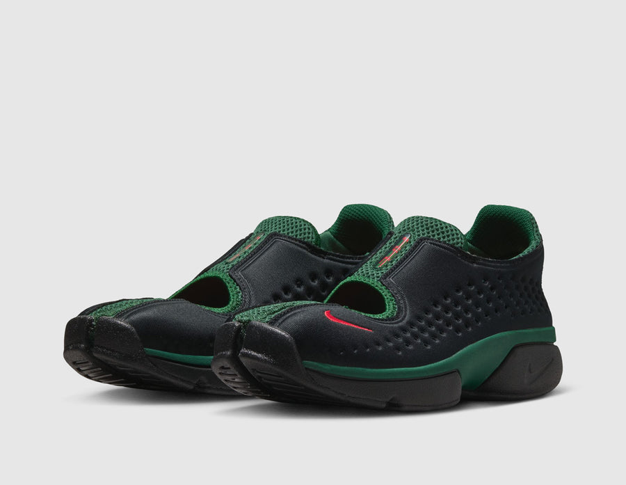 Nike Women's Air Rift 2 Black / Fire Red - Team Dark Green