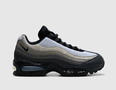 Nike Air Max 95 Big Bubble Leather White / Black - Light Graphite - Sneakers