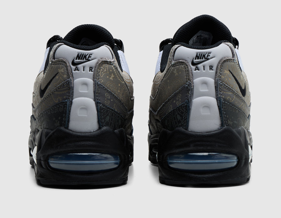 Nike Air Max 95 Big Bubble Leather White / Black - Light Graphite