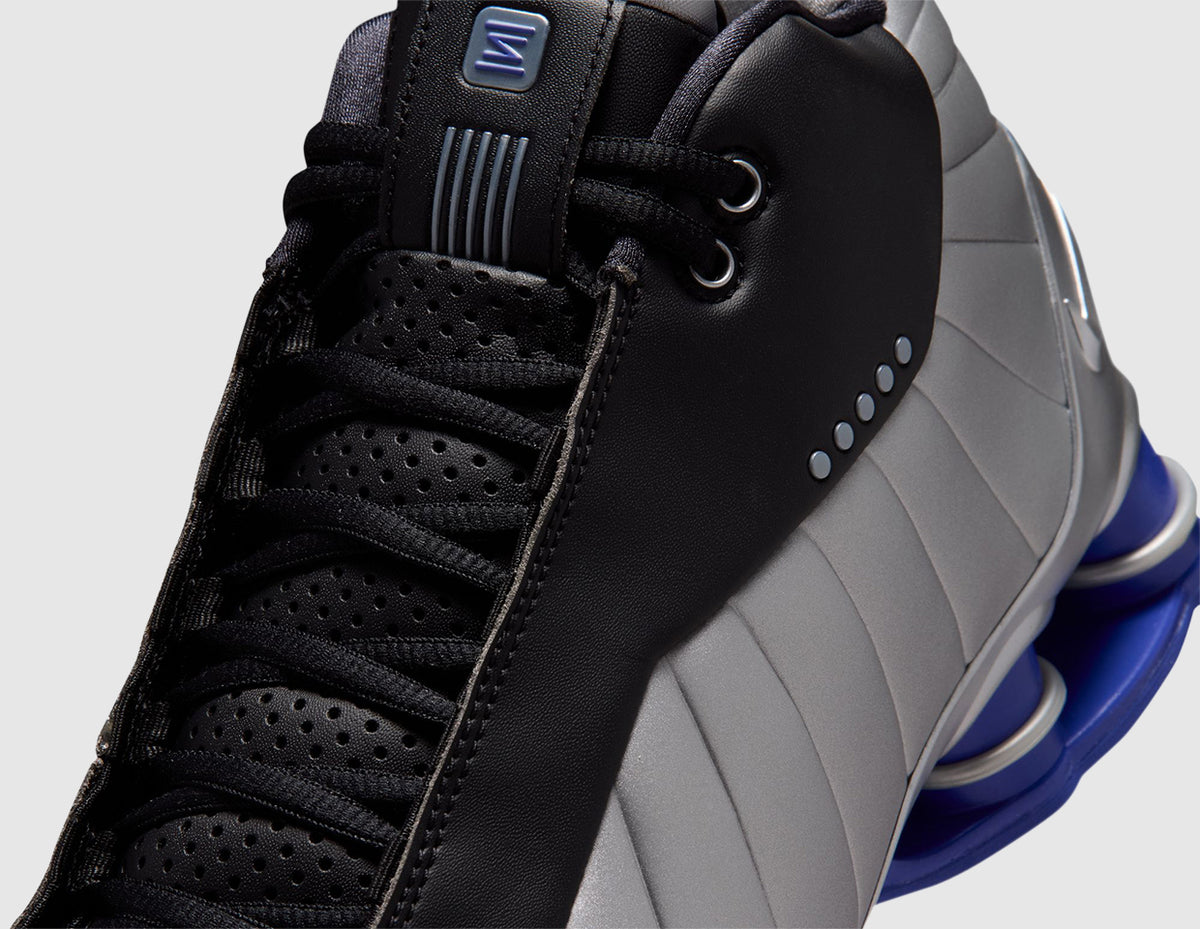Nike Shox BB4 Black / Metallic Silver - Lapis