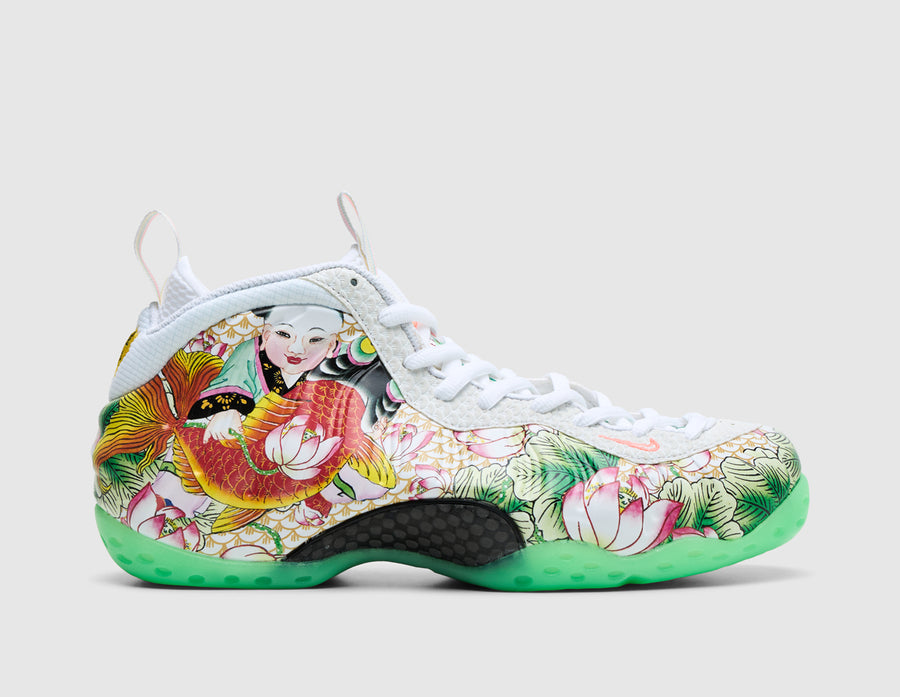 Nike Air Foamposite One "Tianjin 2.0" White / Light Poison Green
