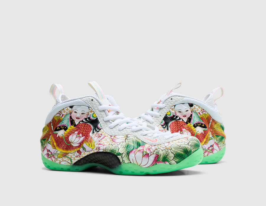 Nike Air Foamposite One "Tianjin 2.0" White / Light Poison Green