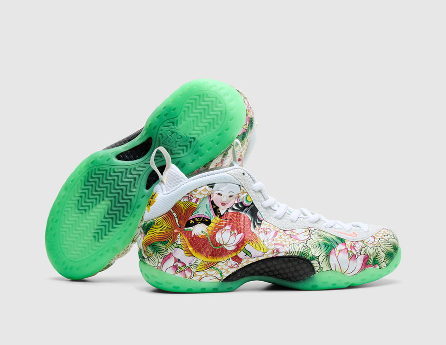 Nike Air Foamposite One "Tianjin 2.0" White / Light Poison Green