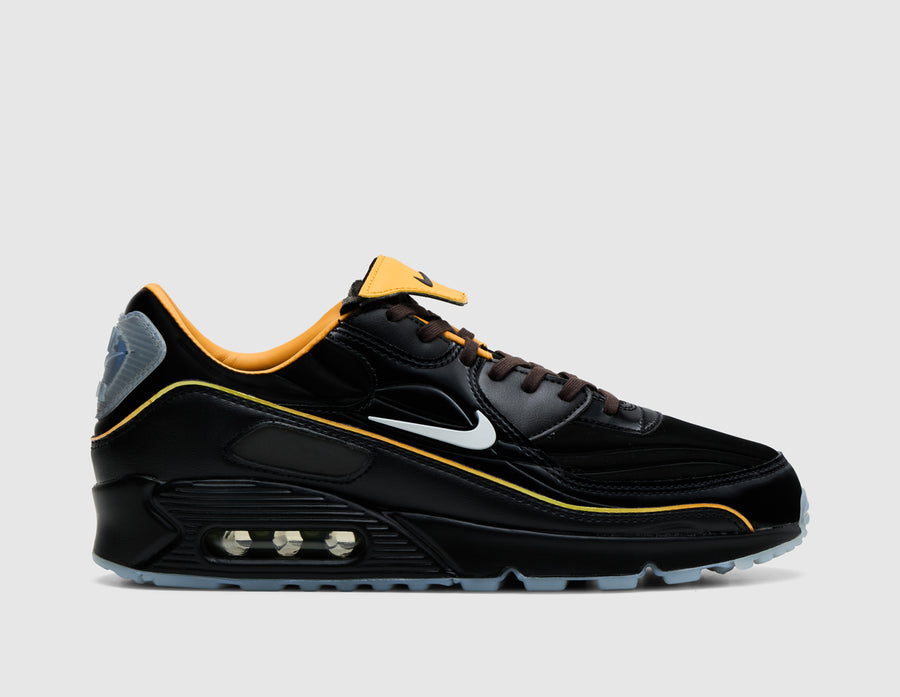 Nike Air Max 90 "Mercurial" Black / White - Gold Leaf