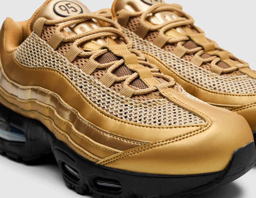 Nike Air Max 95 BB Metallic Gold / Black - University Red