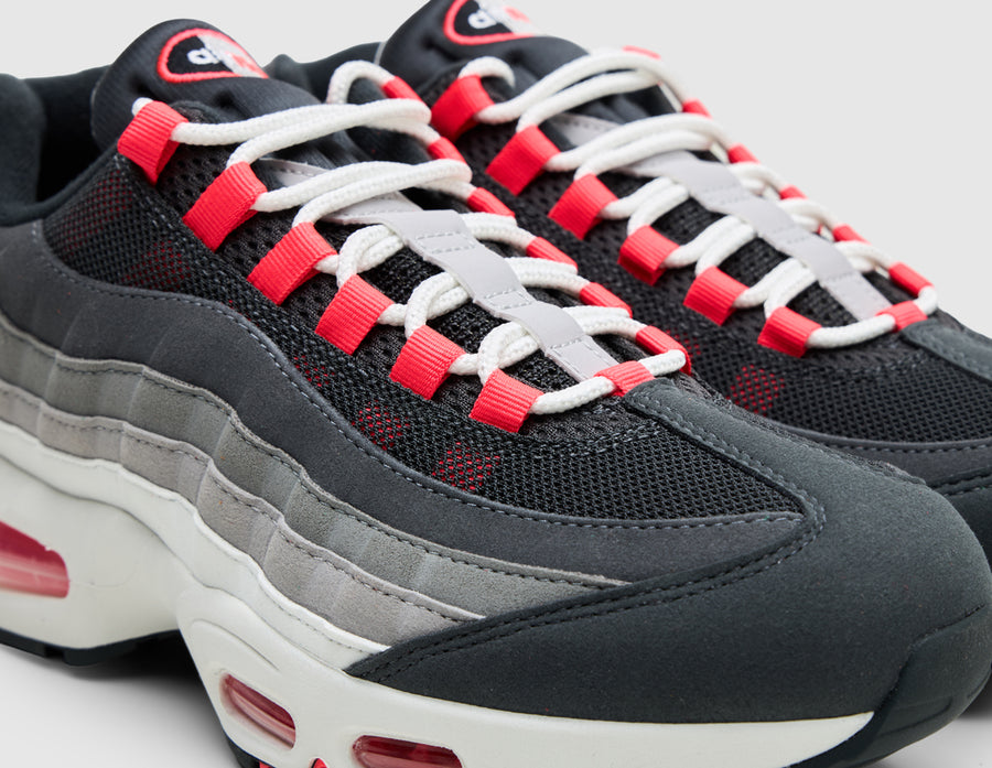 Nike Air Max 95 OG Big Bubble Reverse Anthracite / Solar Red