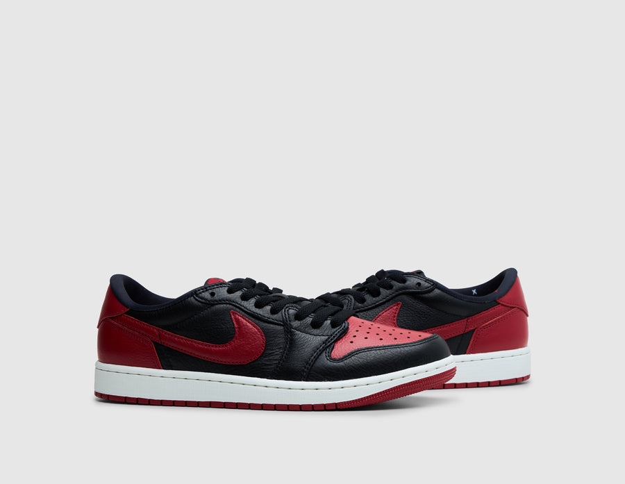 Jordan 1 Retro Low OG Black / Black - Varsity Red