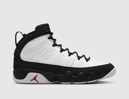 Jordan 9 Retro White / True Red - Black