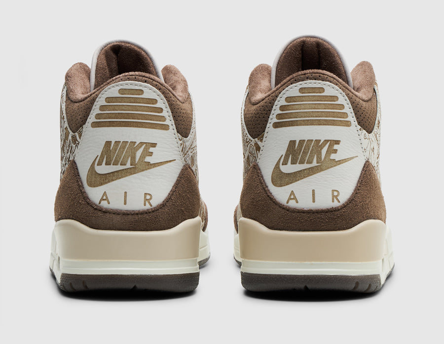 Jordan 3 Retro Laser Phantom / University Red - Palomino