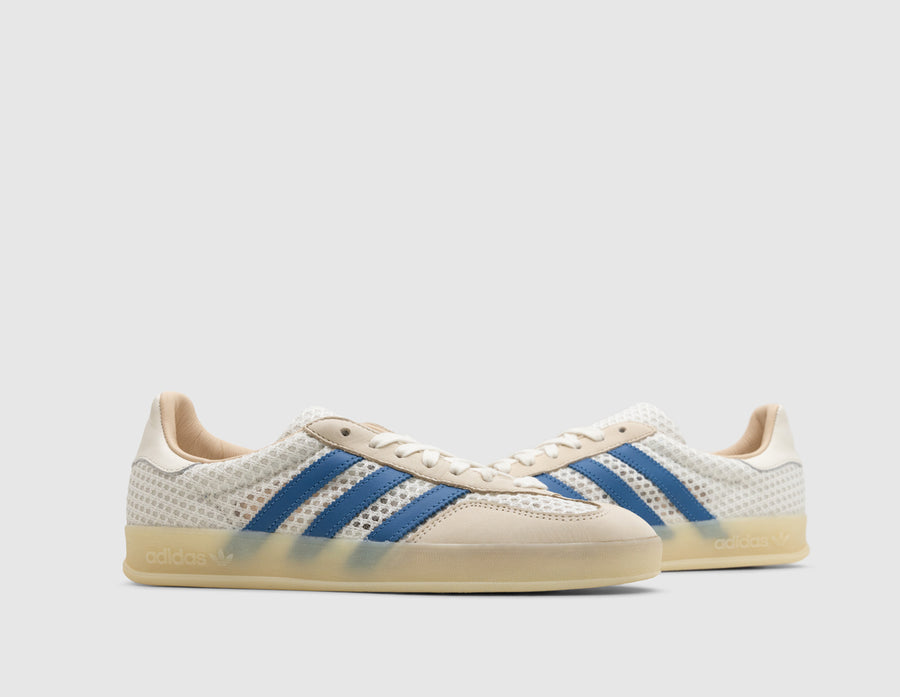 adidas Originals Gazelle Indoor Off White / Focus Blue - Warm Vanilla