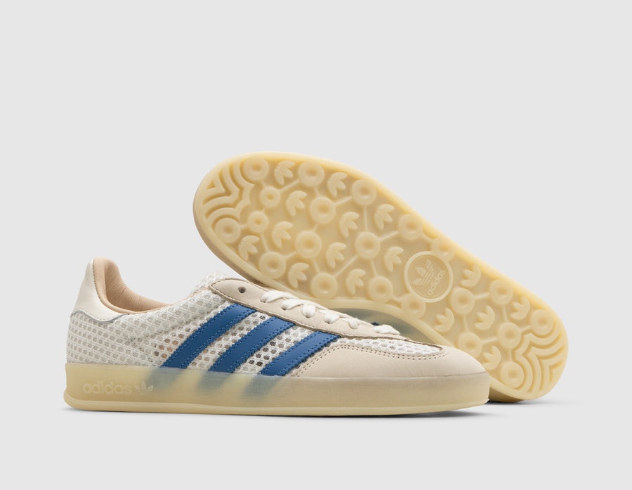 adidas Originals Gazelle Indoor Off White / Focus Blue - Warm Vanilla
