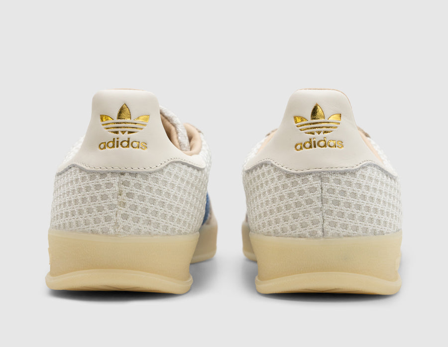 adidas Originals Gazelle Indoor Off White / Focus Blue - Warm Vanilla