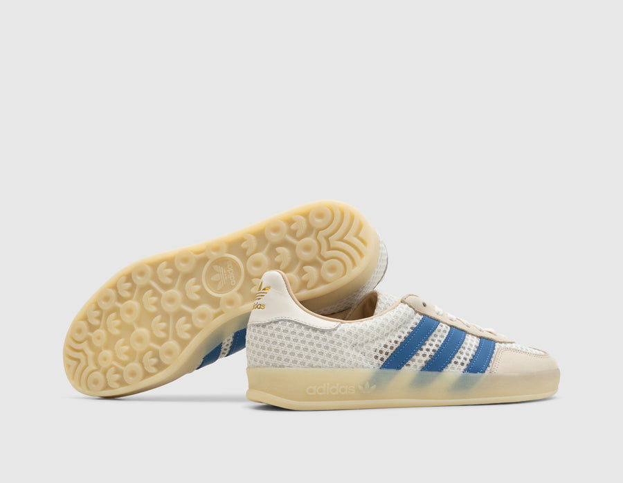 adidas Originals Gazelle Indoor Off White / Focus Blue - Warm Vanilla