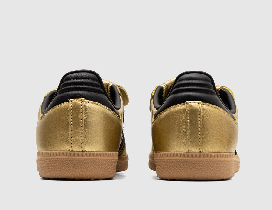 adidas Originals Women's Samba LT Gold Metallic / Core Black - Gum