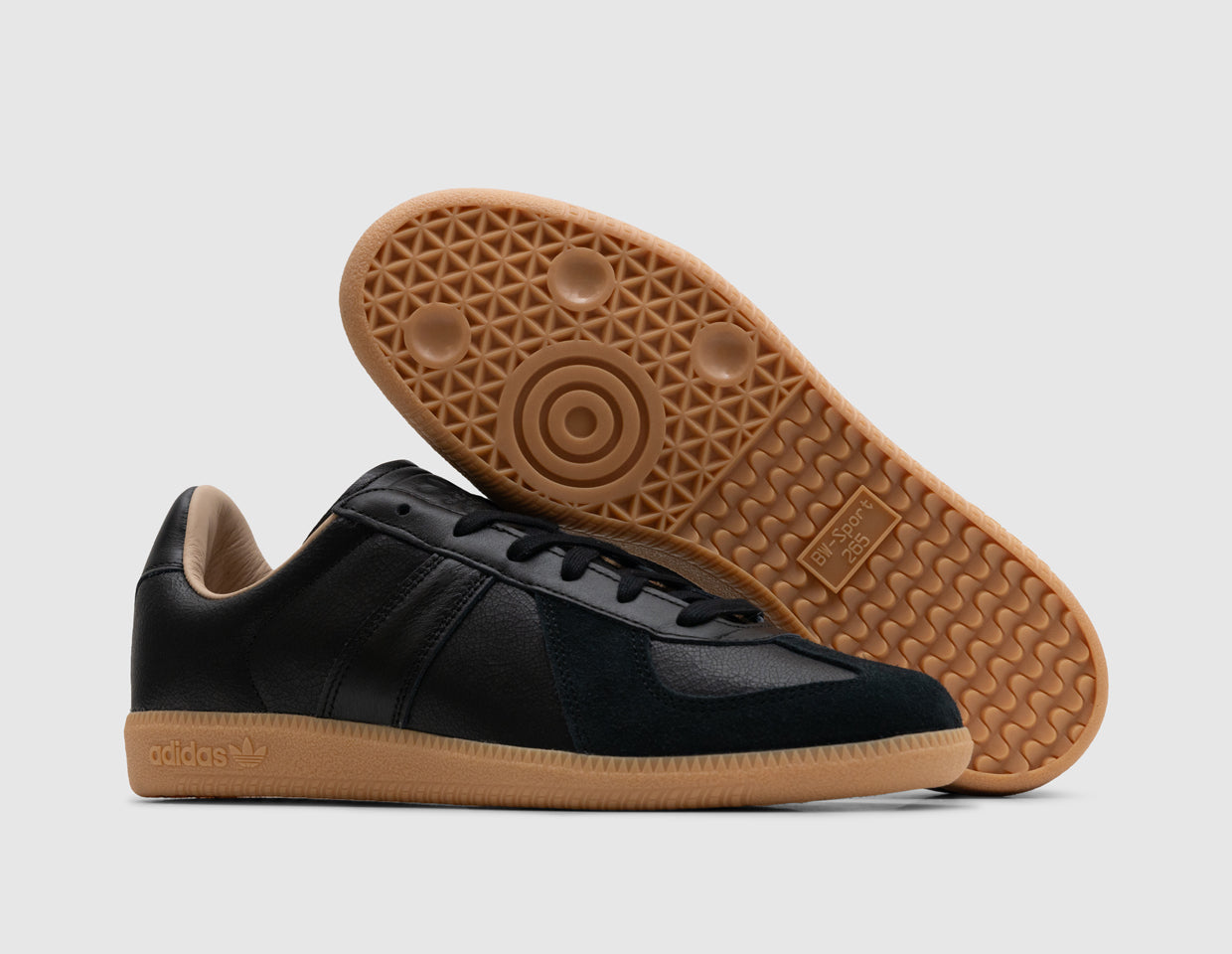 adidas Originals BW Army Lux Core Black / Core Black - Gum – size