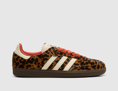 adidas Originals Women's Samba OG Core Black / Preloved Red - Cream White - Sneakers