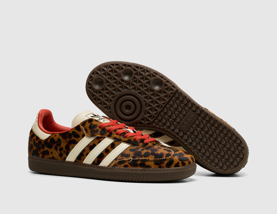 adidas Originals Women's Samba OG Core Black / Preloved Red - Cream White