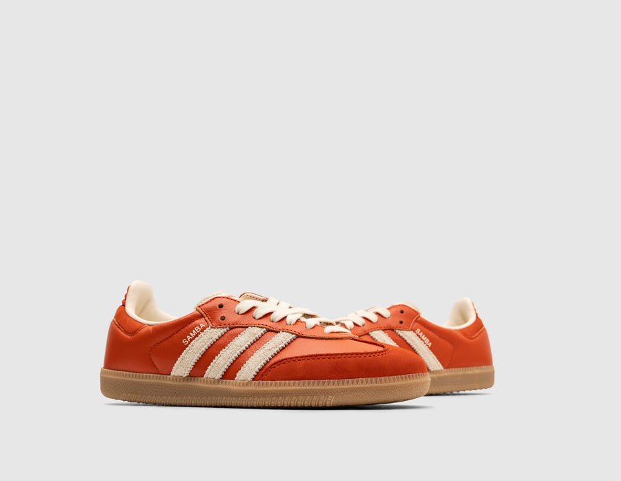 adidas Originals Samba OG Collegiate Orange / Cream White - Gum