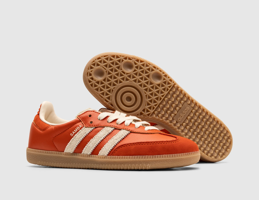adidas Originals Samba OG Collegiate Orange / Cream White - Gum