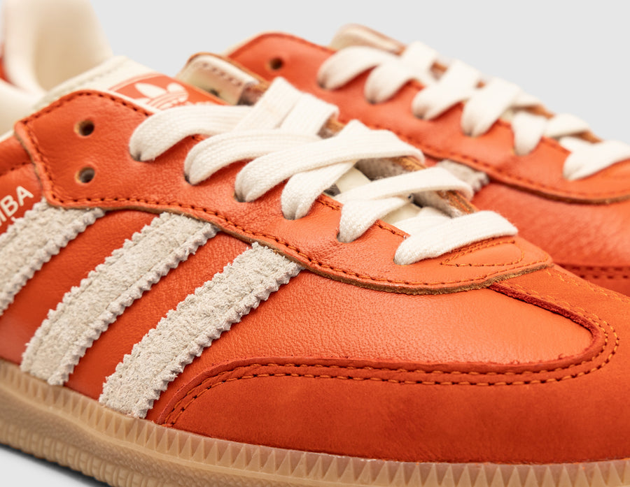 adidas Originals Samba OG Collegiate Orange / Cream White - Gum