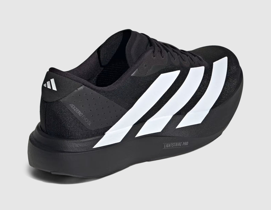 adidas Adizero Evo SL Core Black / Cloud White - Core Black