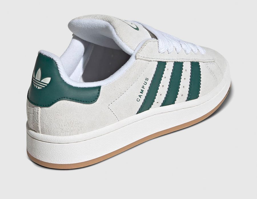adidas Originals Women's Campus 00s Crystal White / Core White - Collegiate Green