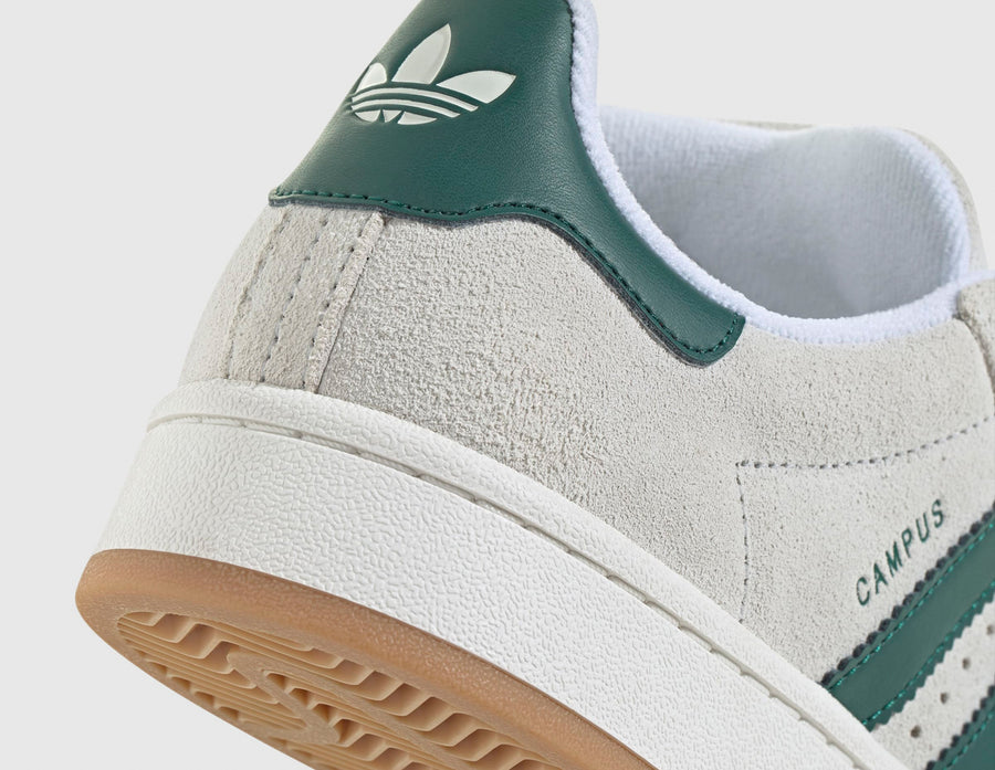 adidas Originals Women's Campus 00s Crystal White / Core White - Collegiate Green