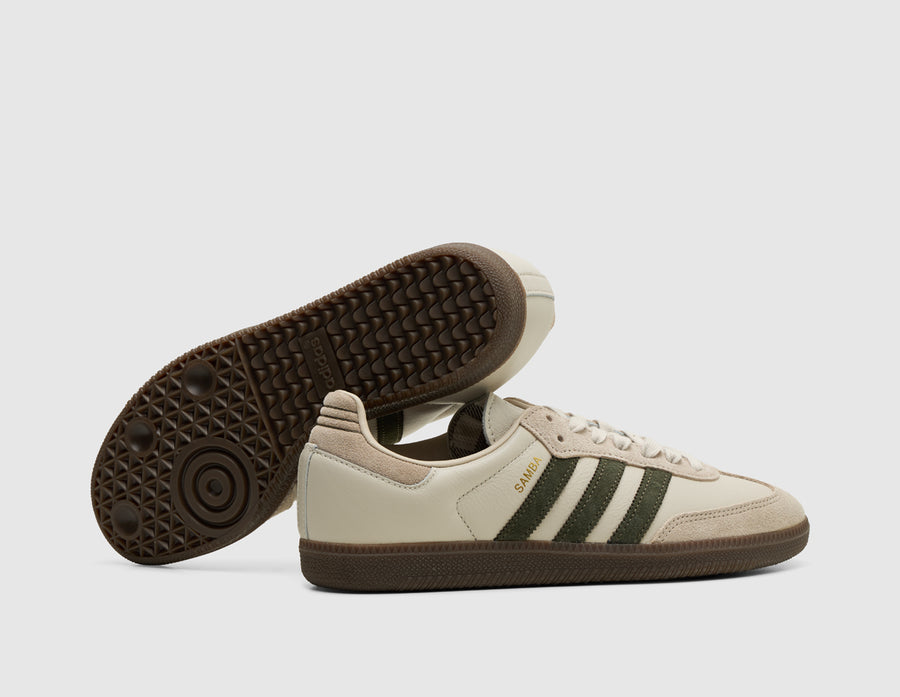 adidas Samba OG Aluminum / Beige - Gum