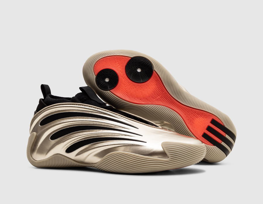 adidas Harden Volume 9 Cyber Metallic / Core Black - Lucid Red
