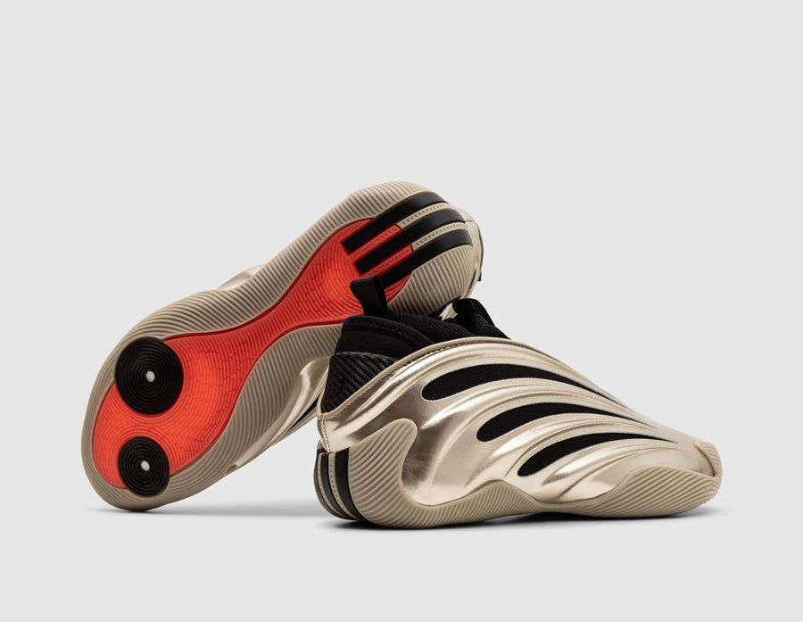 adidas Harden Volume 9 Cyber Metallic / Core Black - Lucid Red