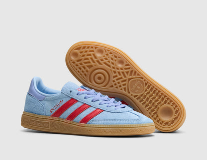 adidas Originals Women's Handball Spezial Glow Blue / Red