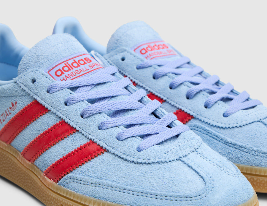 adidas Originals Women's Handball Spezial Glow Blue / Red