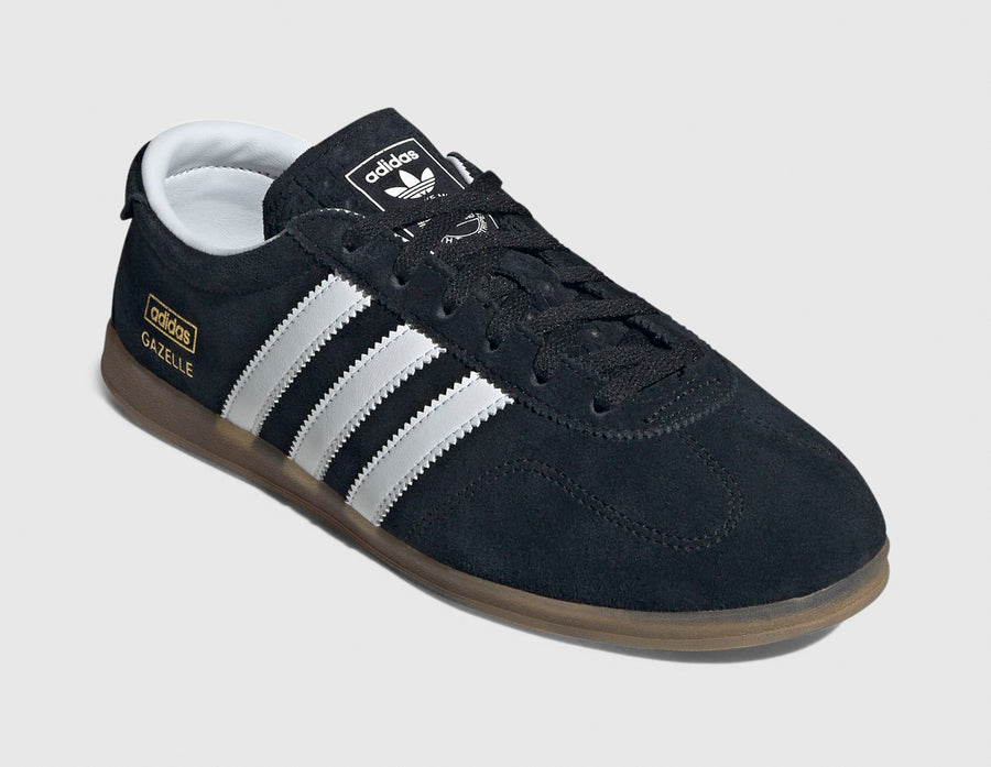 adidas Originals Women's Gazelle Lo Pro Core Black / Cloud White - Gum