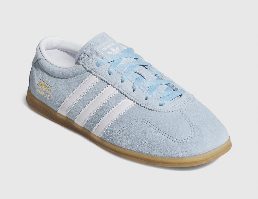 adidas Originals Women's Gazelle Lo Pro Clear Sky / White - Gum