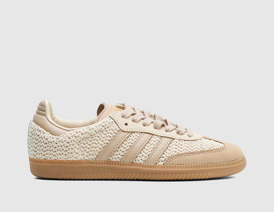 adidas Originals Women's Samba OG Sand Strata / Magic Beige - Gum - Sneakers