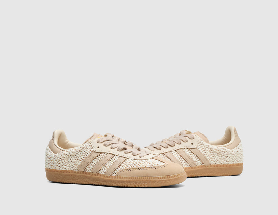 adidas Originals Women's Samba OG Sand Strata / Magic Beige - Gum